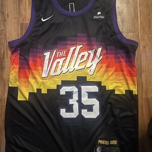 Kevin Durant Phoenix Suns jersey size 54